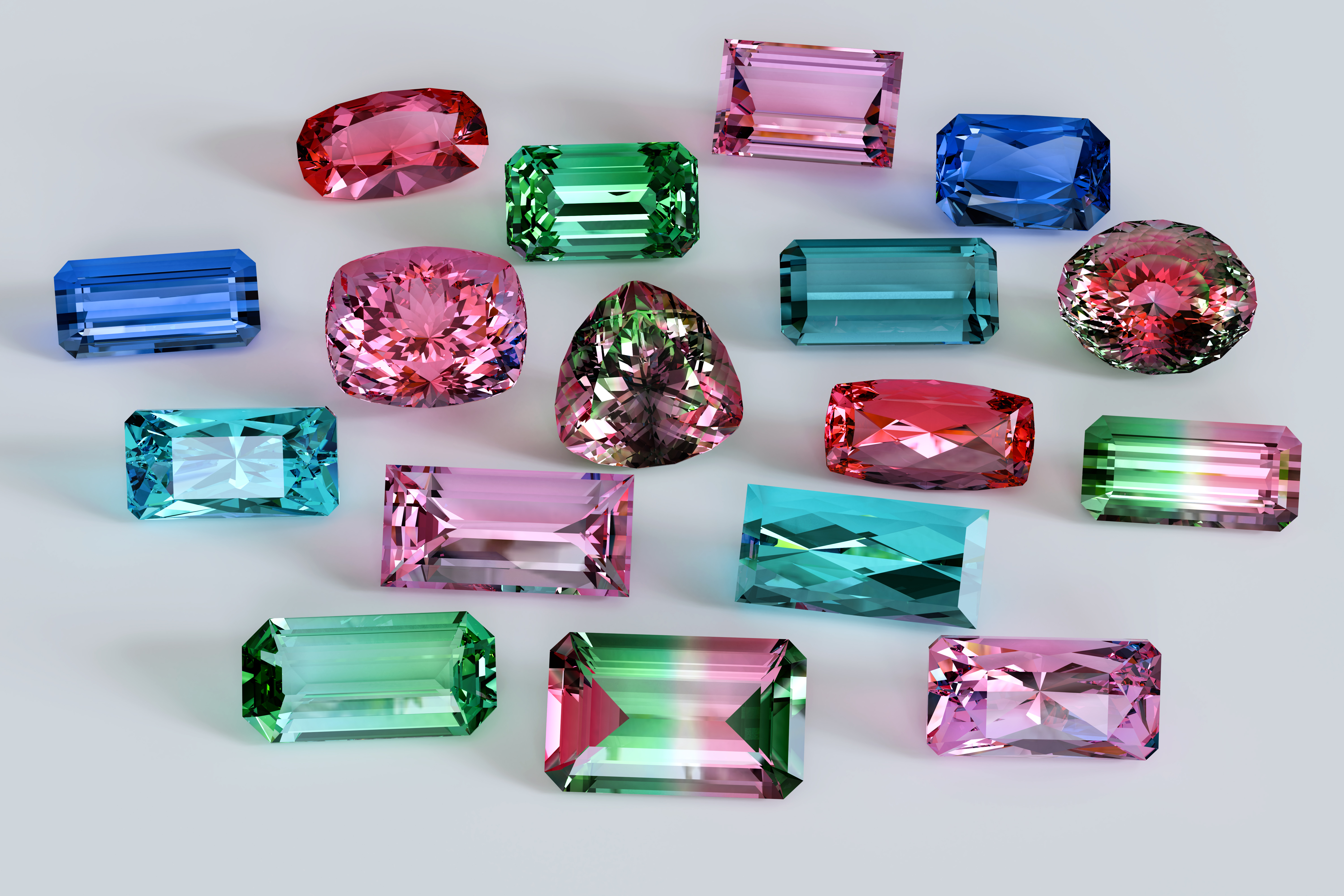 トルマリンの手入れ方法 最も多く色を持つ宝石の取り扱い方法