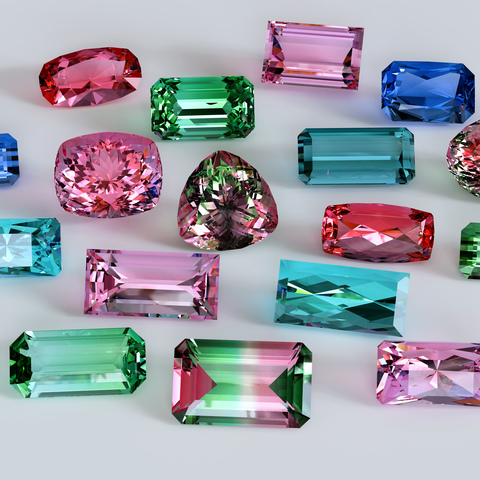 トルマリンの手入れ方法とは？最も多く色を持つ宝石の取り扱い方法